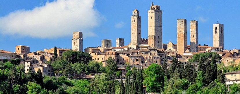 Pisa and San Gimignano