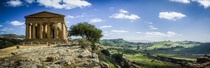 The valley of the temples