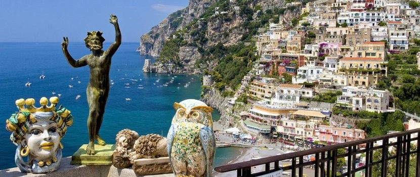 Positano, Wine Tasting and Pompeii