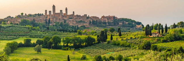 Mediterranean Shores and Tuscan Vineyards